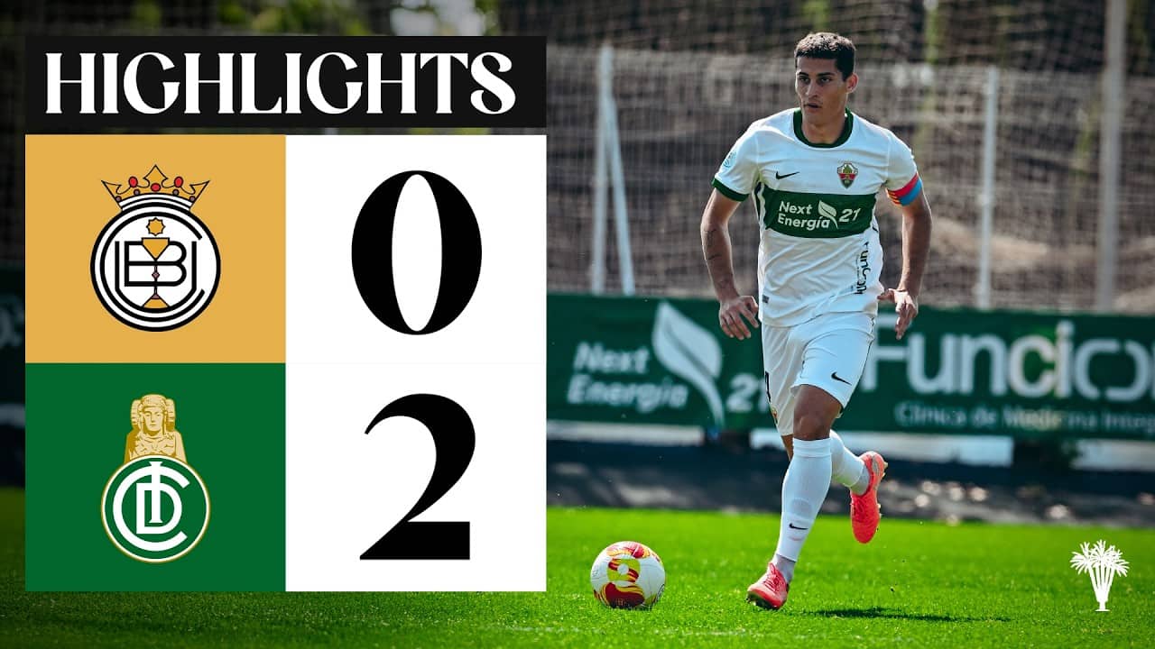 RESUMEN | UB Conquense 0-2 Elche Ilicitano | SEGUNDA FEDERACIÓN