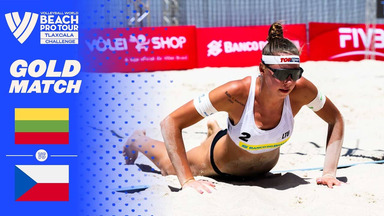 Paulikiene/Raupelyte vs. Pavelková K./Pavelková Gold Match Highlights | Tlaxcala 2026 #BeachProTour