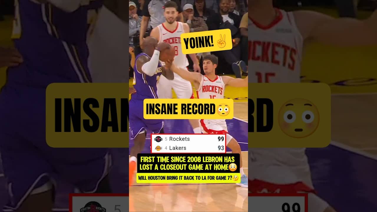 LeBrons 18 year streak is BROKEN💔
