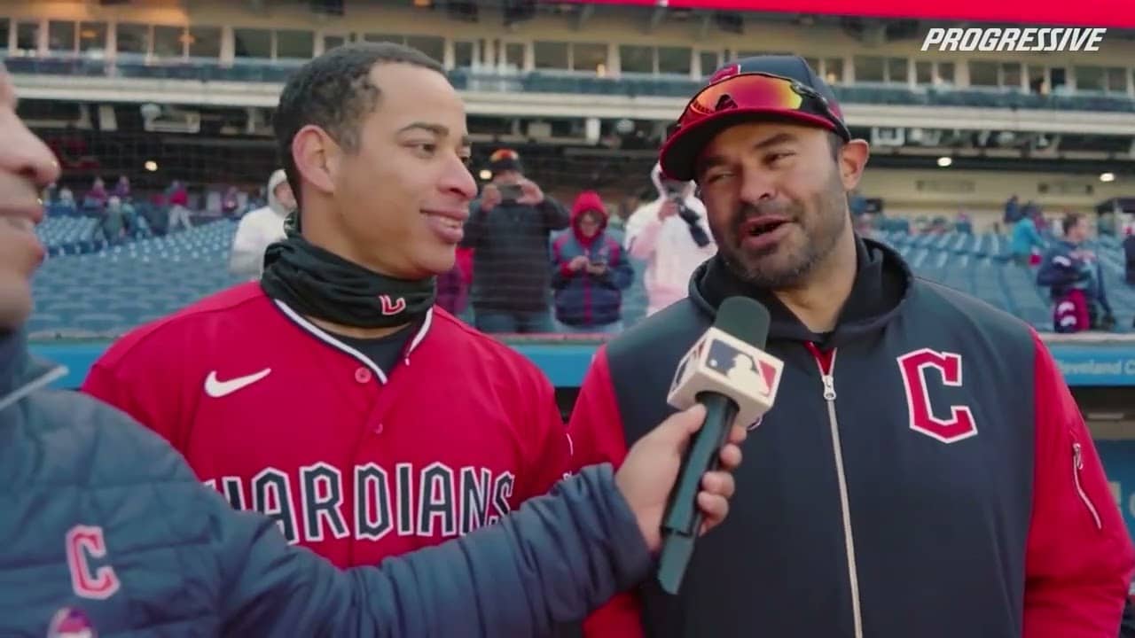 040726 - KC vs CLE - On-Field Postgame Interview