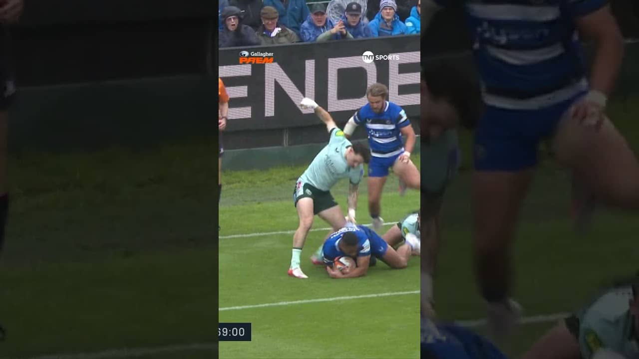INSANELY Well Timed Tackle! #PREMxBuffaloTrace