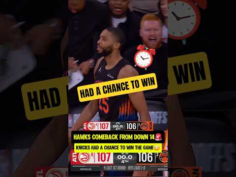 Hawks UPSET Knicks in MSG🚨
