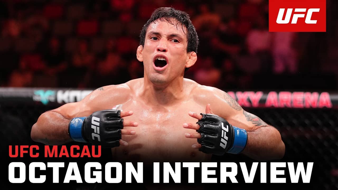 Rodrigo Vera Octagon Interview | UFC Macau