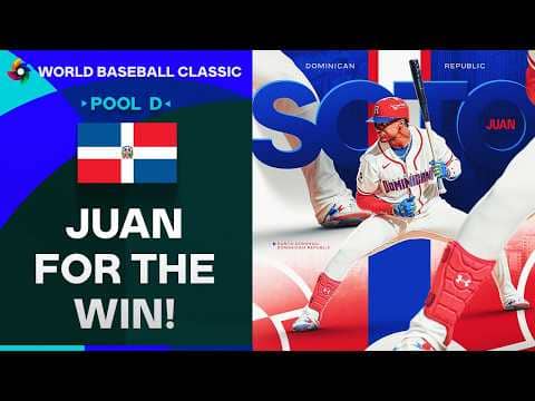 Juan Soto WINS IT for Dominican Republic! 🤩🇩🇴 (Clutch HR to clinch mercy rule victory!)