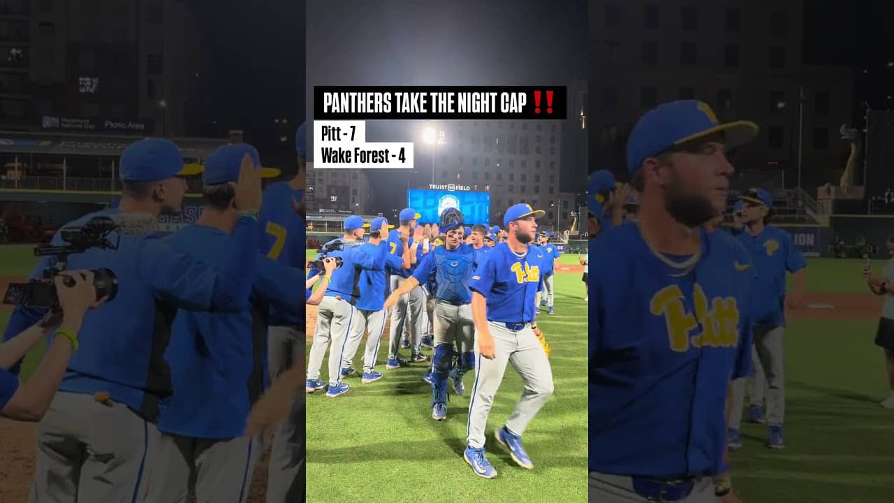 Pitt is ACC Quarterfinals bound! 🙌 #pitt #h2p #accbaseball #collegebaseball