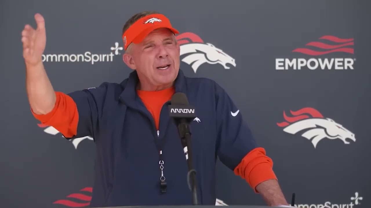 Sean Payton Pleased with Broncos Rookie RB: 'He's Looked Really Good'