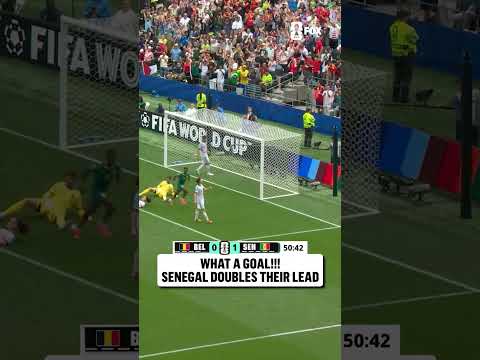 WHAT A BALL. WHAT A TOUCH. WHAT A FINISH! 🇸🇳