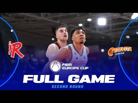 LIVE - Pallacanestro Reggiana v Cedevita Junior | Second Round | FIBA Europe Cup 2025-26