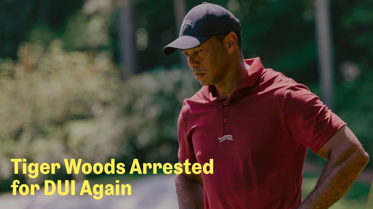 Tiger Woods arrested for DUI again after rollover car crash | The Shotgun Start
