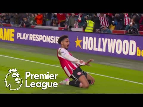 Kevin Schade slots home Brentford's second against Liverpool | Premier League | NBC Sports