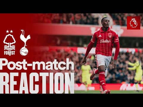 Callum Hudson-Odoi Reaction 🗣️ | Nottingham Forest 3-0 Tottenham Hotspur | Premier League