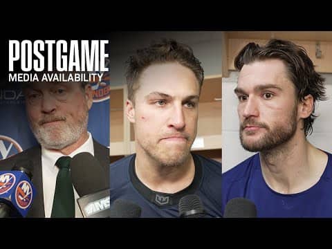 Postgame Availability | NYI vs OTT 10/18/25