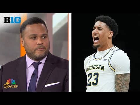 Michigan, Purdue battle for positioning atop Big ten basketball hierarchy | Big Ten on NBC