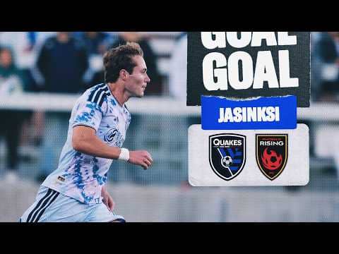 GOAL: Jack Jasinski's First Pro Goal in Round 32 of the Open Cup vs Phoenix Rising | April 15, 2026