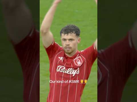 The sound of the ball hitting the back of the net. 😍