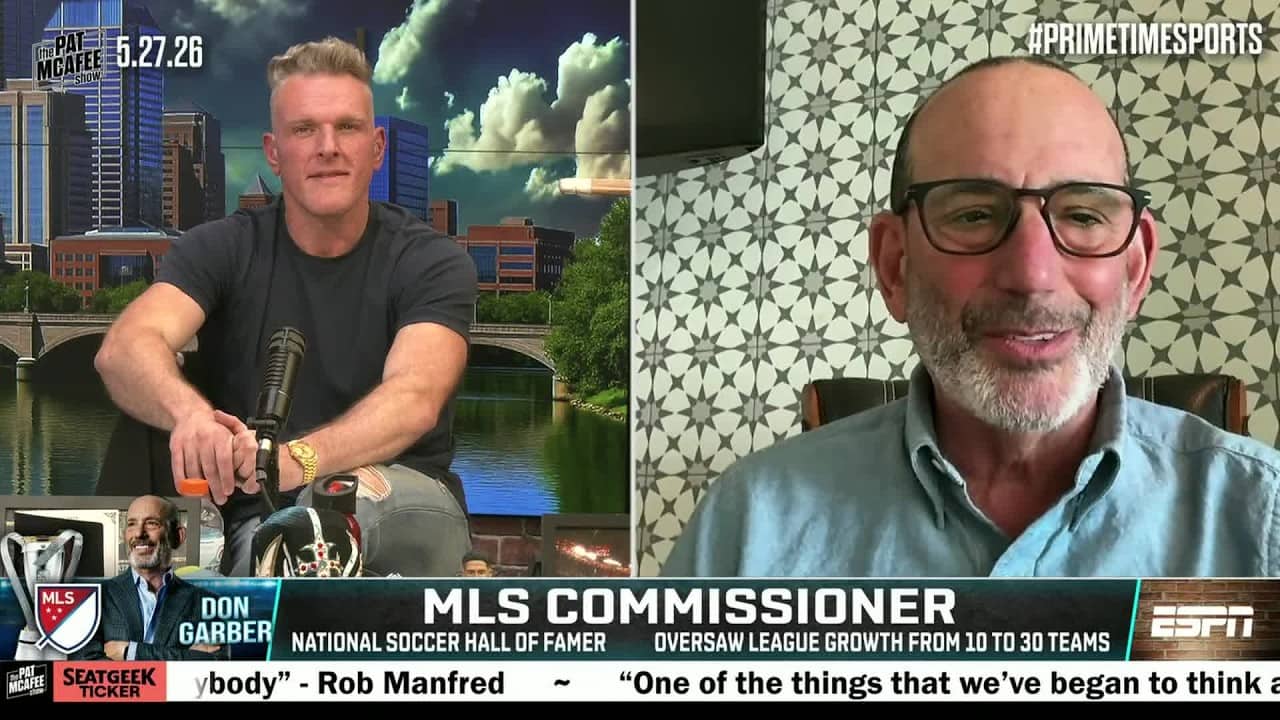 MLS Commissioner Don Garber on Messi, the new schedule and growing the league | The Pat McAfee Show