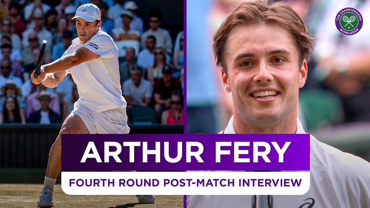 "Hard to put into words" | Arthur Fery | Fourth Round Post-match Interview | Wimbledon 2026