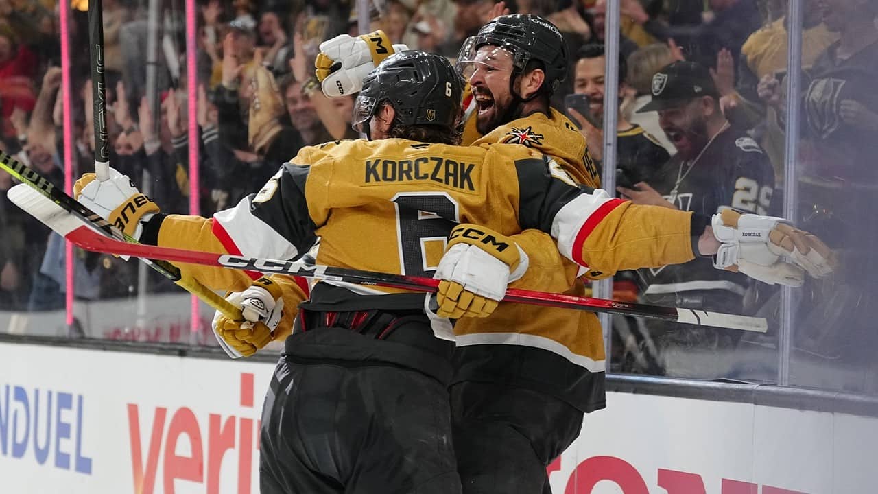 HERTL POWER! Tomáš Hertl gives the Golden Knights the lead in GAME 3!
