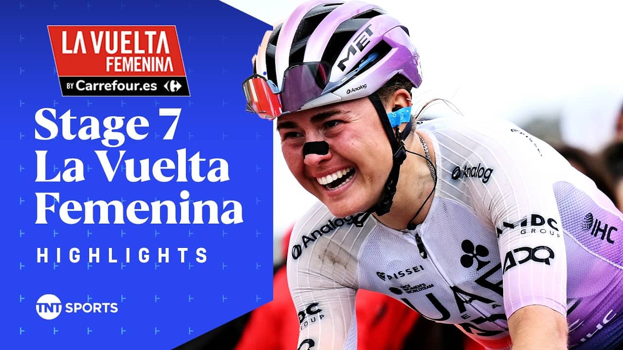 REMEMBER THE NAME! 🏆 | La Vuelta Femenina 2026 Stage 7 Race Highlights | TNT Sports Cycling