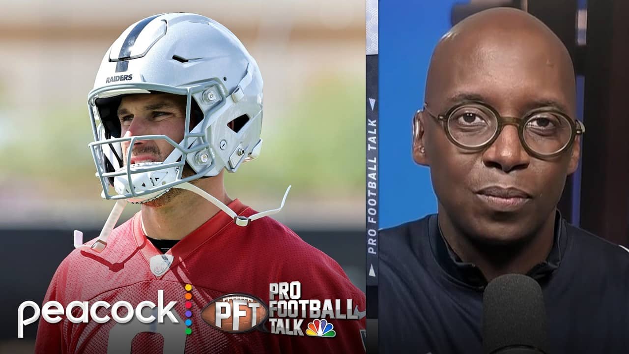 Kirk Cousins rejects mentor title within Raiders' QB room | Pro Football Talk | NFL on NBC