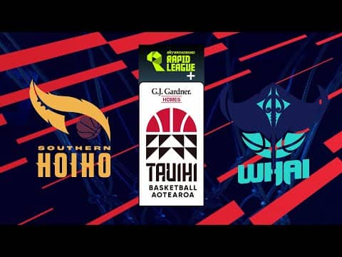 Southern Hoiho v Whai | Full Basketball Game | Tauihi Basketball Aotearoa 2025