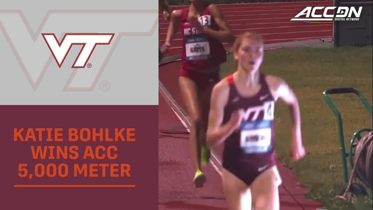Virginia Tech's Katie Bohlke Wins ACC 5,000 Meter