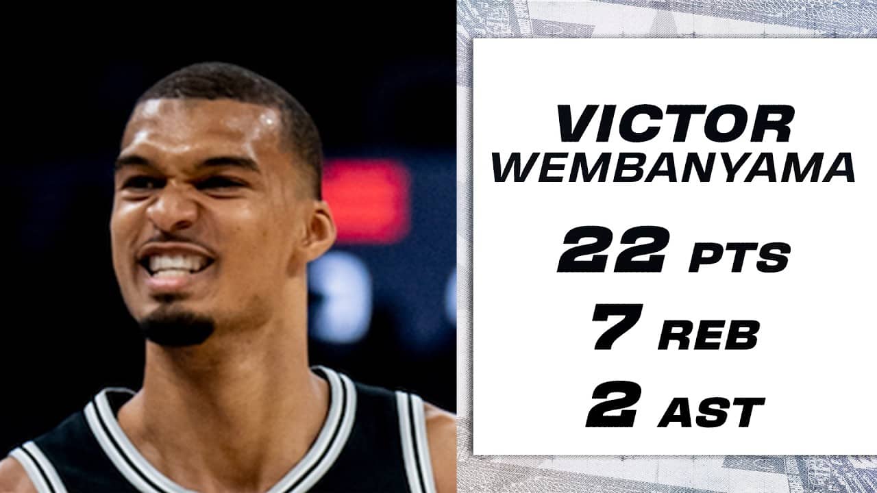 WEMBY’S Top Plays from the WESTERN CONFERENCE FINALS GAME 7