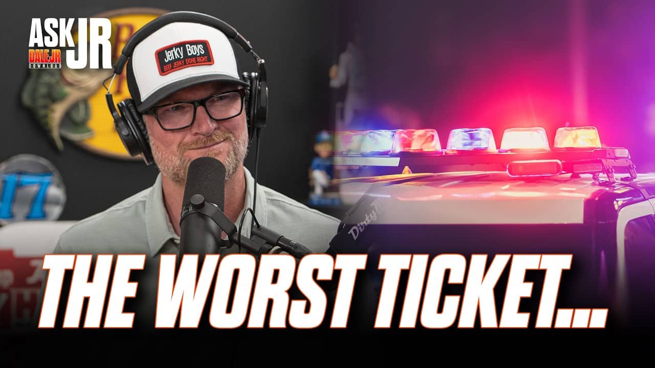 The First Time Dale Jr Got Pulled Over, His Dad Saw It