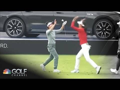 Lucy Li wins a BMW with hole-in-one at BMW Ladies Championship | LPGA Tour Highlights | Golf Channel