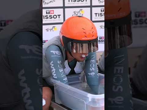 A strategy we've never seen before! 👀 Netcompany INEOS with a very different pre-race approach!