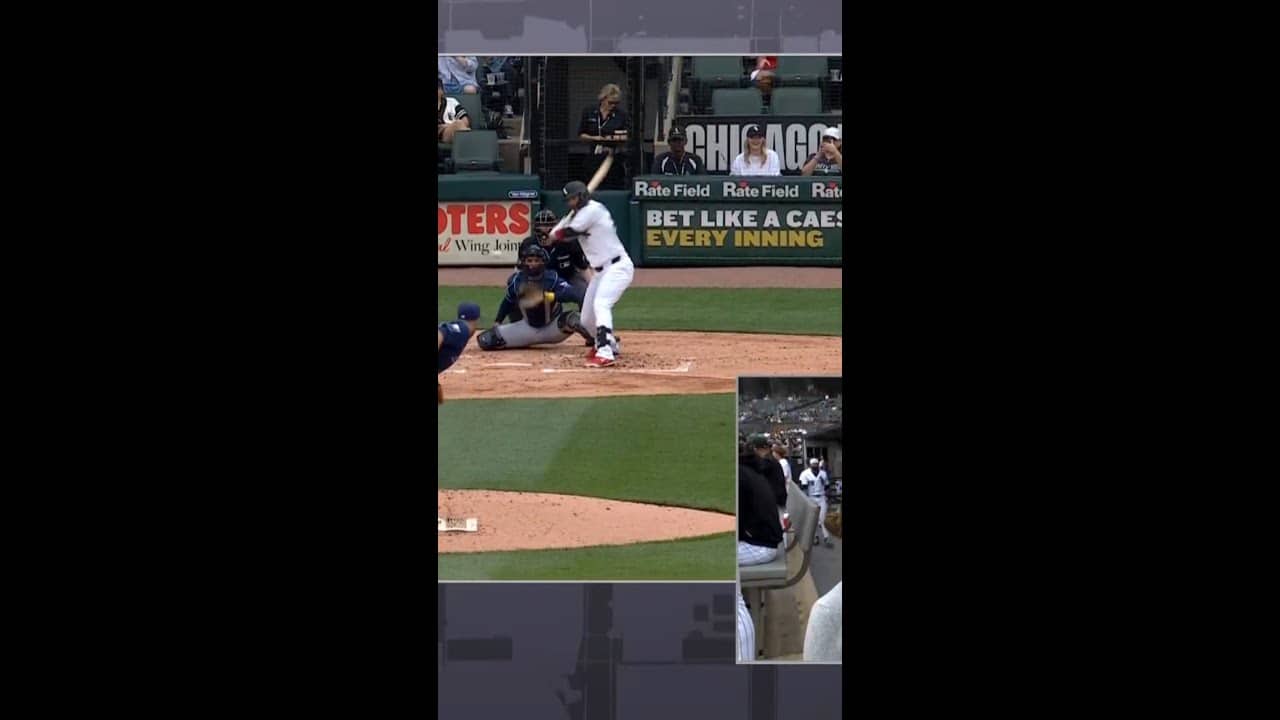 sorry to interrupt, Miguel Vargas just hit a home run ❗️#homerun #MLB #miguelvargas