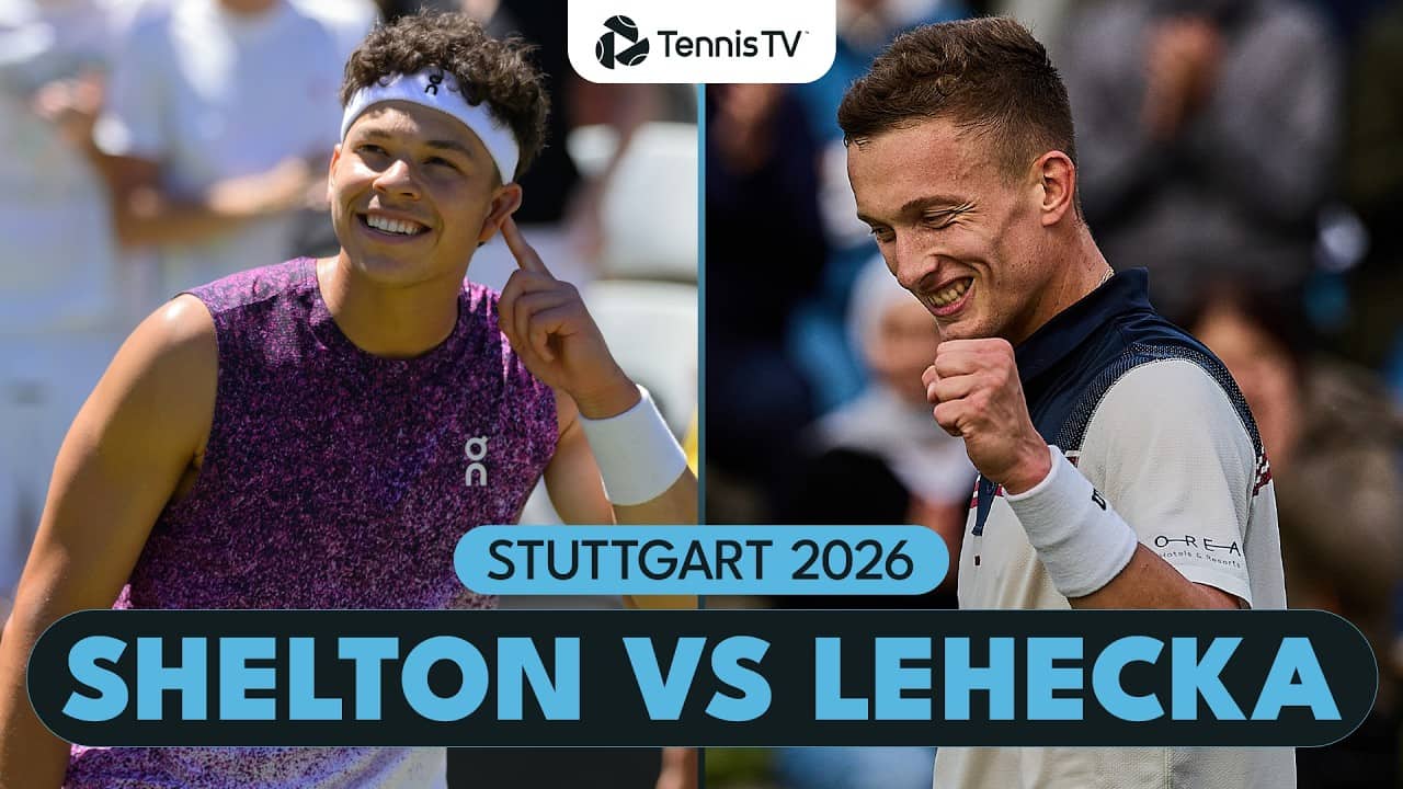 Ben Shelton vs Jiri Lehecka Three-Set Thriller! | Stuttgart 2026 Highlights