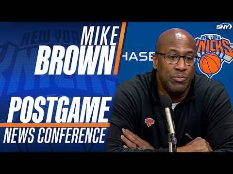 Mike Brown on Knicks' fourth-quarter comeback to defeat Rockets 108–106