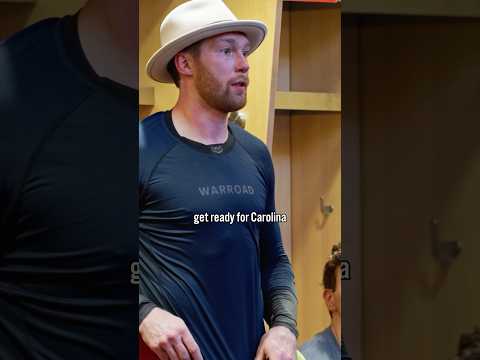 The Broadway Hat goes to Gavi 🎩 #samcarrick #vladislavgavrikov #nyr #hockey
