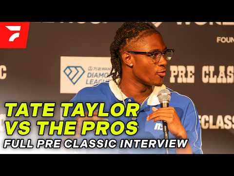 Teen Phenom Tate Taylor Gives Advice and Speaks On His Inspiration Ahead of the 2026 Pre Classic.