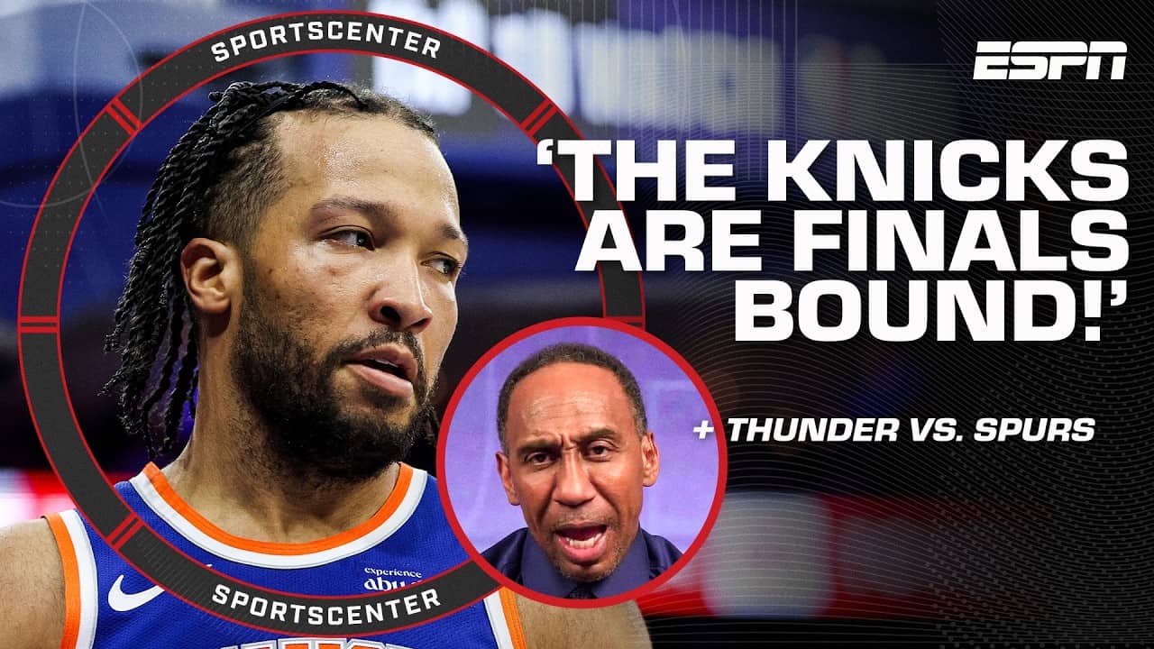 Stephen A. on the Knicks’ 2-0 lead in the ECF 👀 + Thunder vs. Spurs Game 3 | SportsCenter