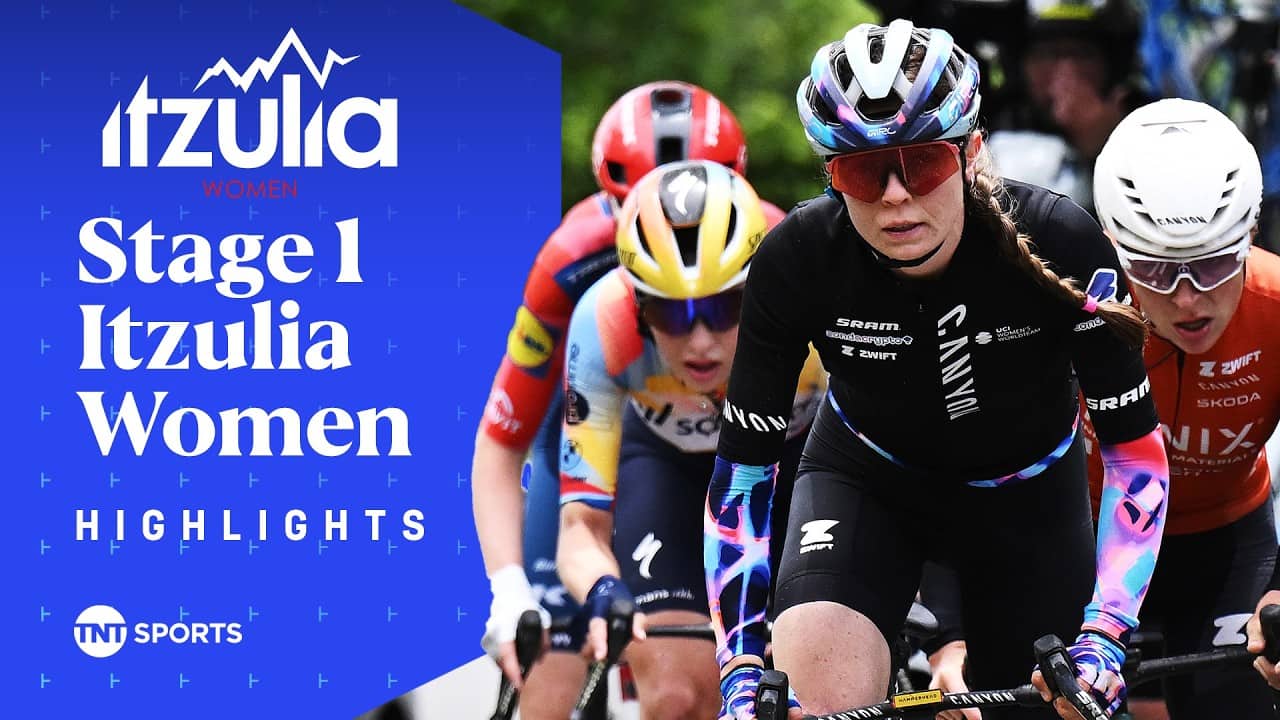 RELENTLESS FINISH! 🍿 | Stage 1 2026 Itzulia Women Race Highlights | TNT Sports Cycling