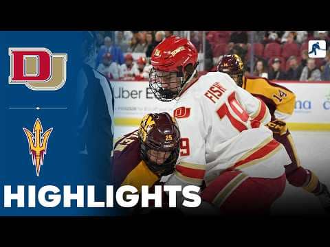 Denver vs Arizona State | NCAA College Hockey | Highlights - February 27, 2026