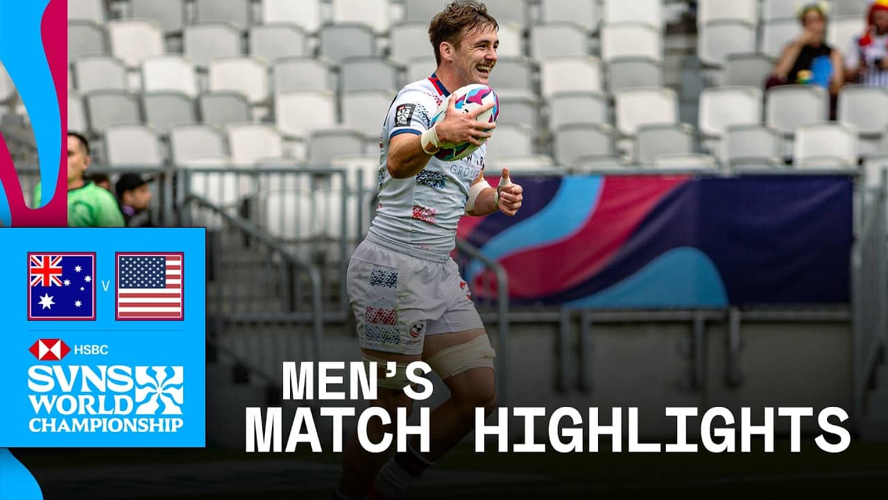 Eagles STUN Australia 💥 | Australia v USA | HSBC SVNS Bordeaux 2026 | Match Highlights