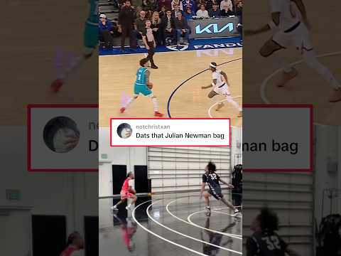 LaMelo moving like Julian Newman 😂🔥 @CreatorLeague