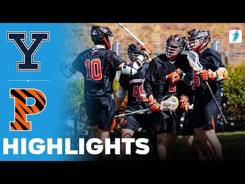 Yale vs Princeton | NCAA College Lacrosse | Highlights - March 14, 2026