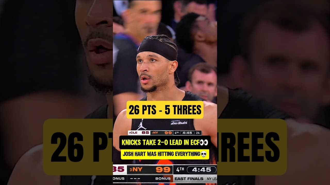 Josh Hart TAKEOVER in Game 2🚨