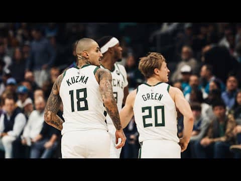 Highlights: Bucks 100 - Hornets 111 | 11.12.25