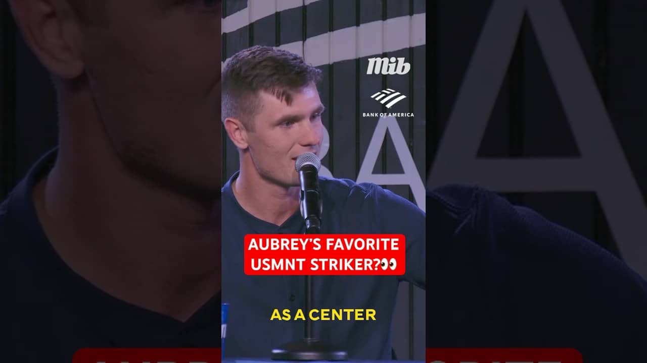 DALLAS COWBOYS KICKER BRANDON AUBREY’S FAVORITE USMNT PLAYER? 🇺🇸