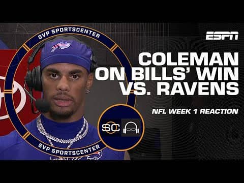 Keon Coleman after Bills’ comeback win: ‘Don’t count us out ever’ | SC with SVP