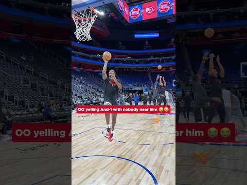 Who is he talking to 😂😂 #nba #hawks #onyekaokongwu