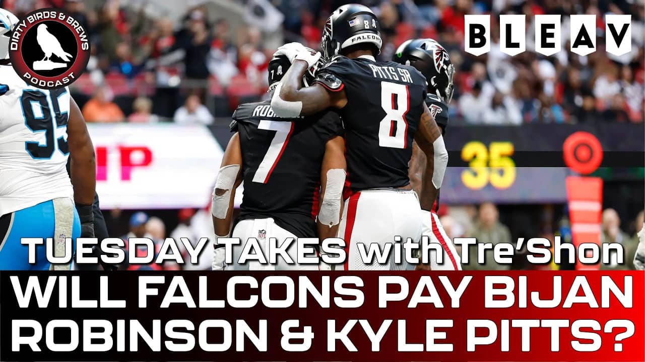 Will the Falcons pay Bijan Robinson and Kyle Pitts? Takes with Tre'Shon