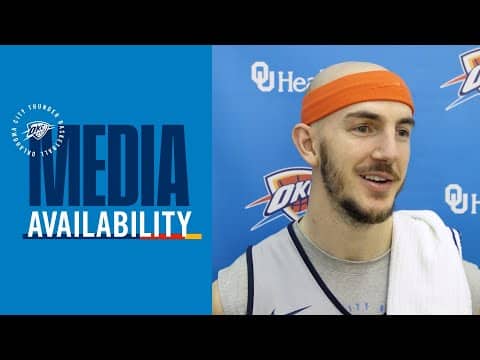 Shootaround Media with Alex Caruso | January 13, 2026 | OKC Thunder