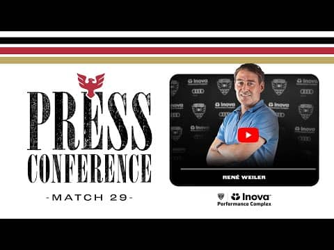 René Weiler Pre-Match Press Conference | New York City FC vs D.C. United | MLS 2025