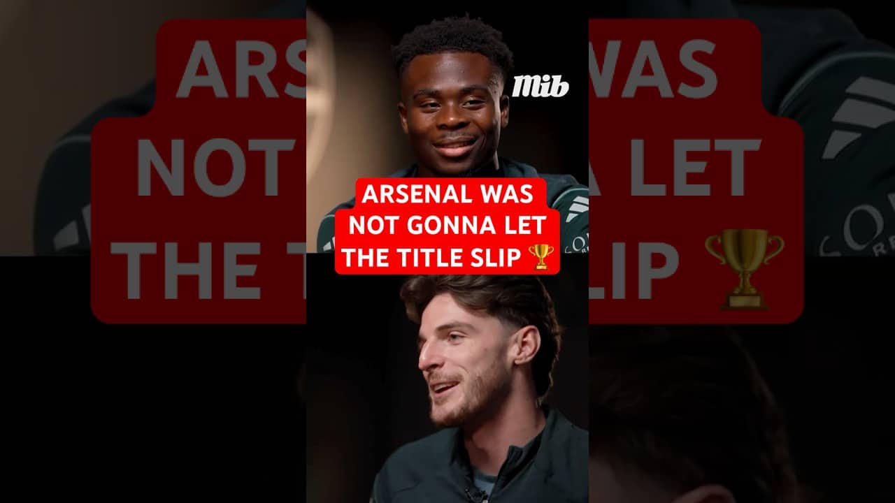 INSIDE ARSENAL'S CHATS DURING THE RUN-IN